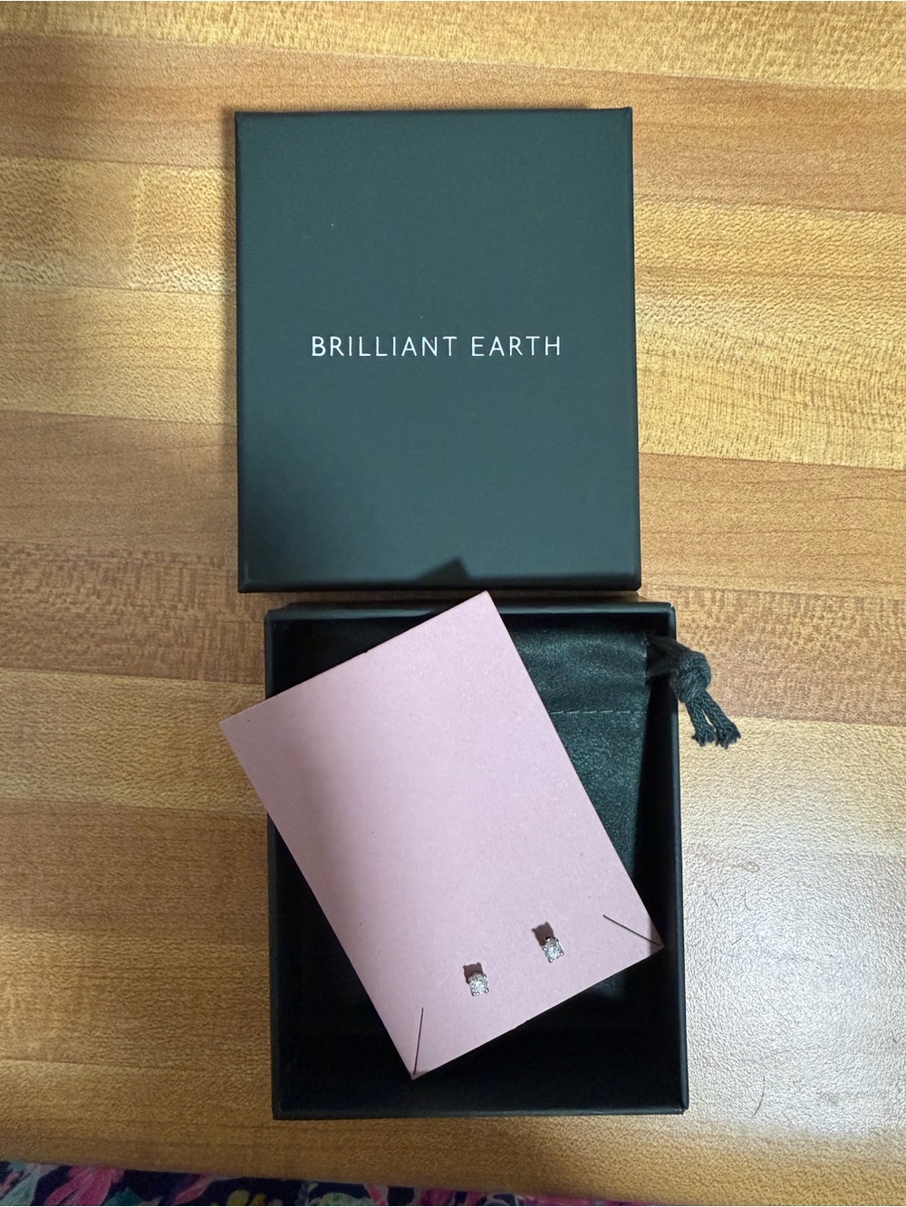 Brilliant Earth Lab Diamond Stud Earrings - 14K White Gold